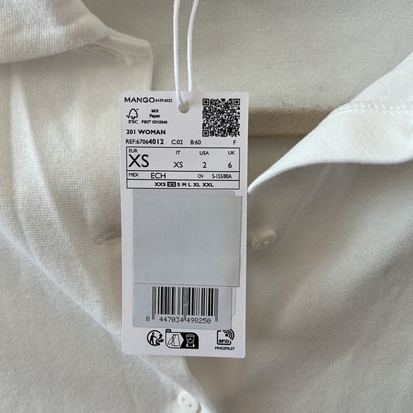 Mango Cotton Knit Shirt - Picture 6 of 6